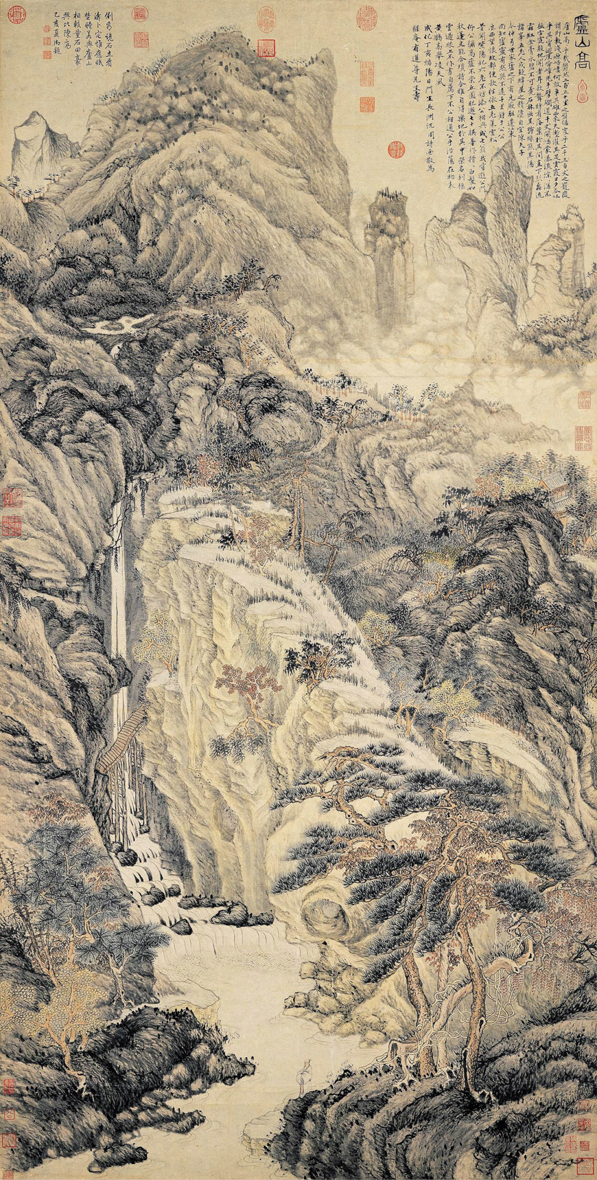 庐山高图