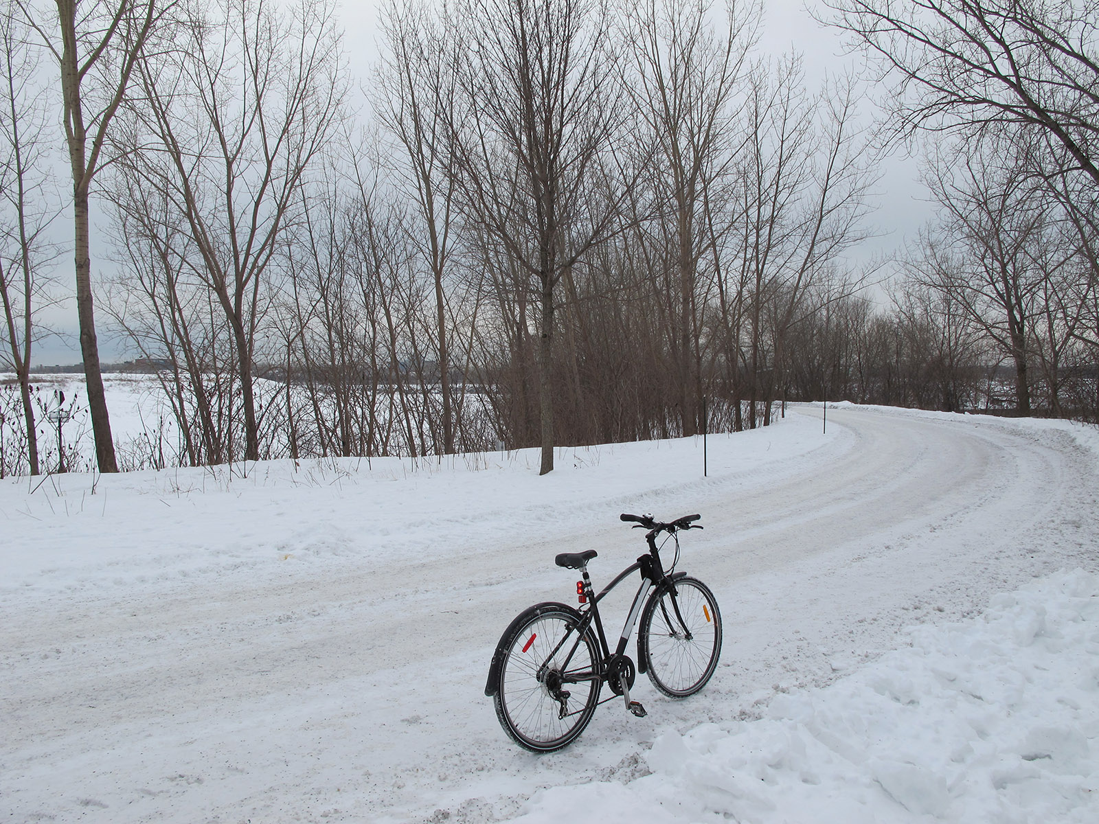Rouler dans la neige