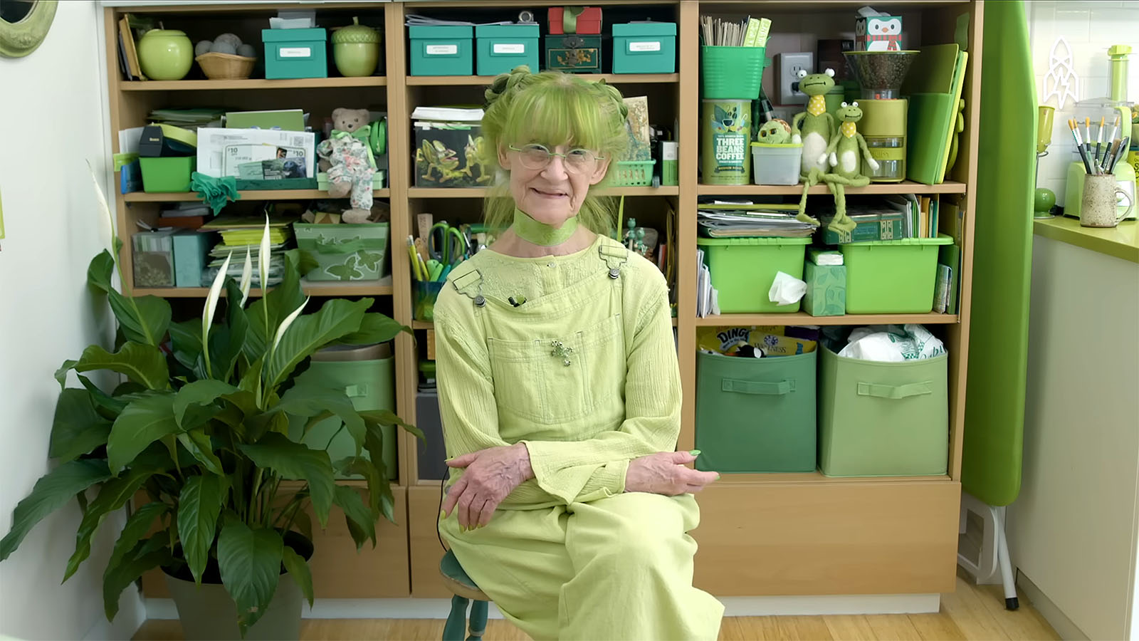 Seeing life in green