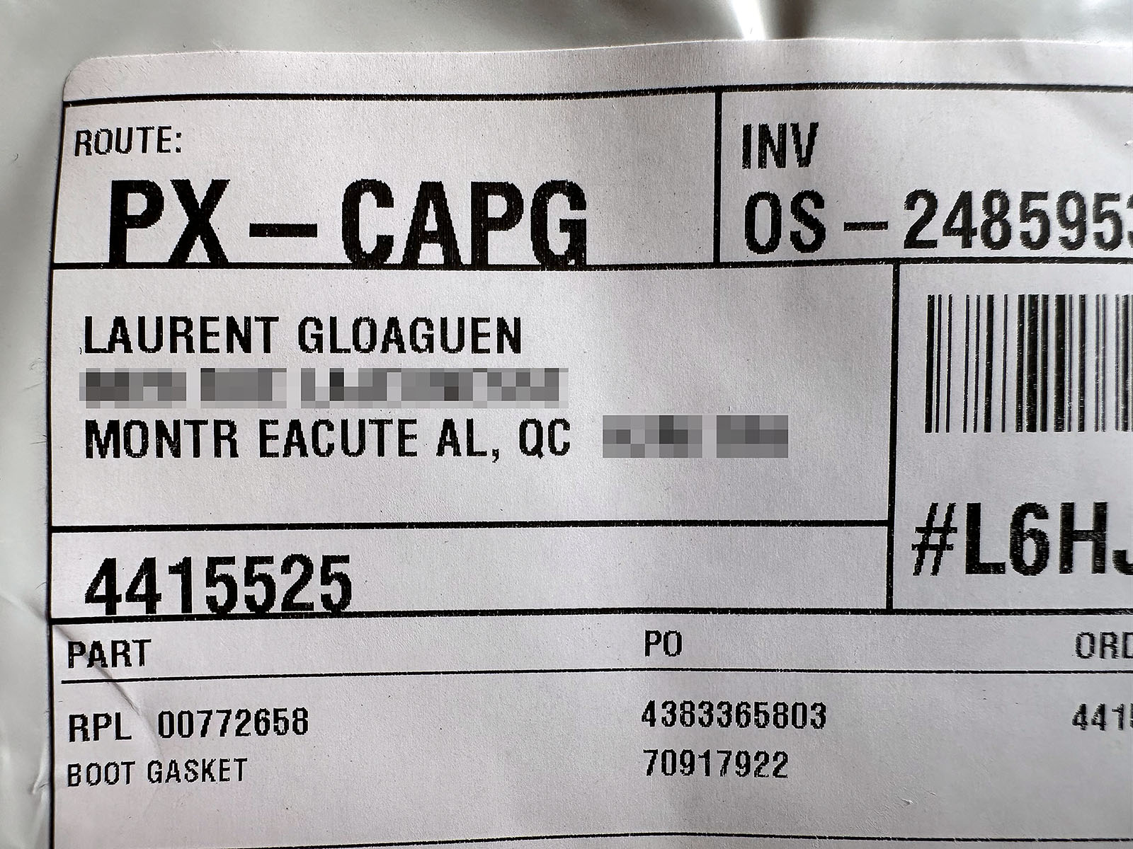 Maudit accent