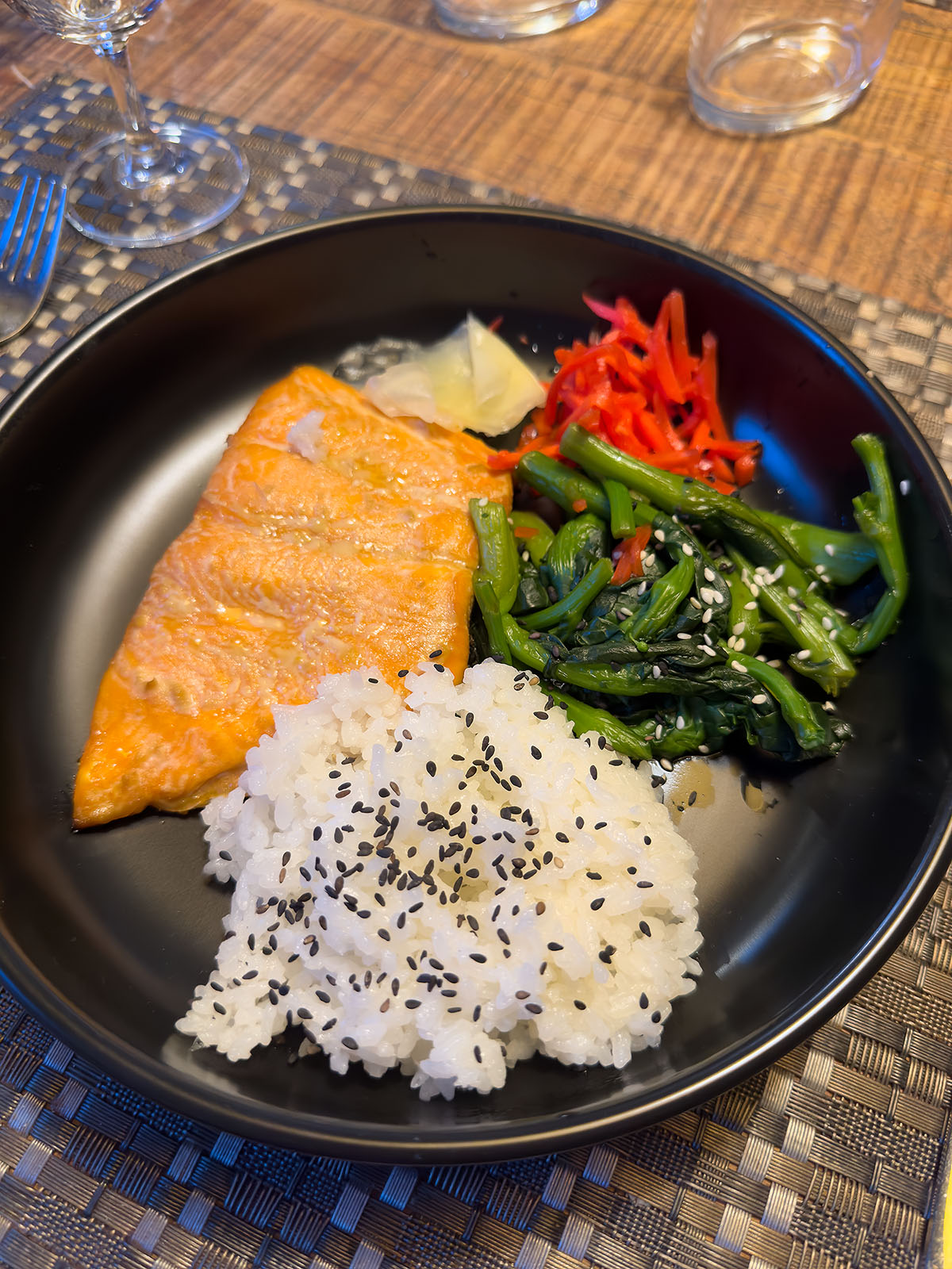 Plat servi par mon mari