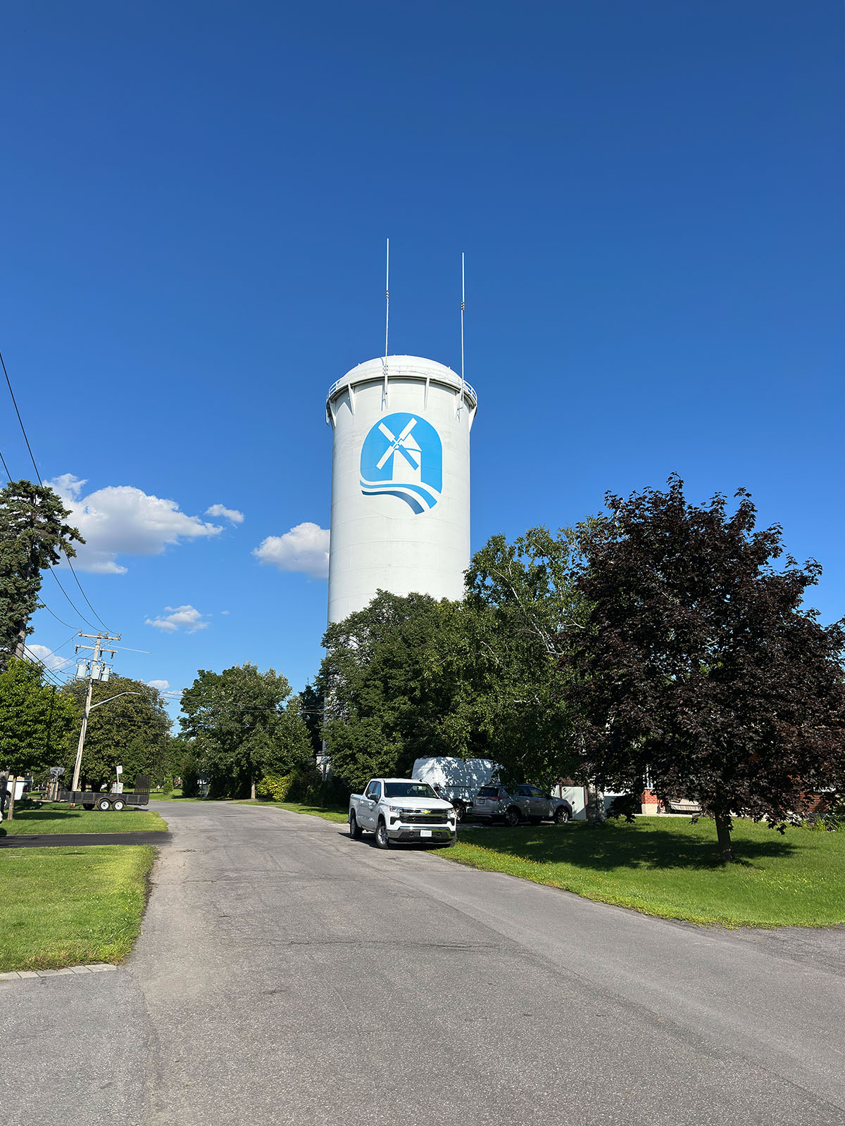 Château d’eau à Pointe-Claire