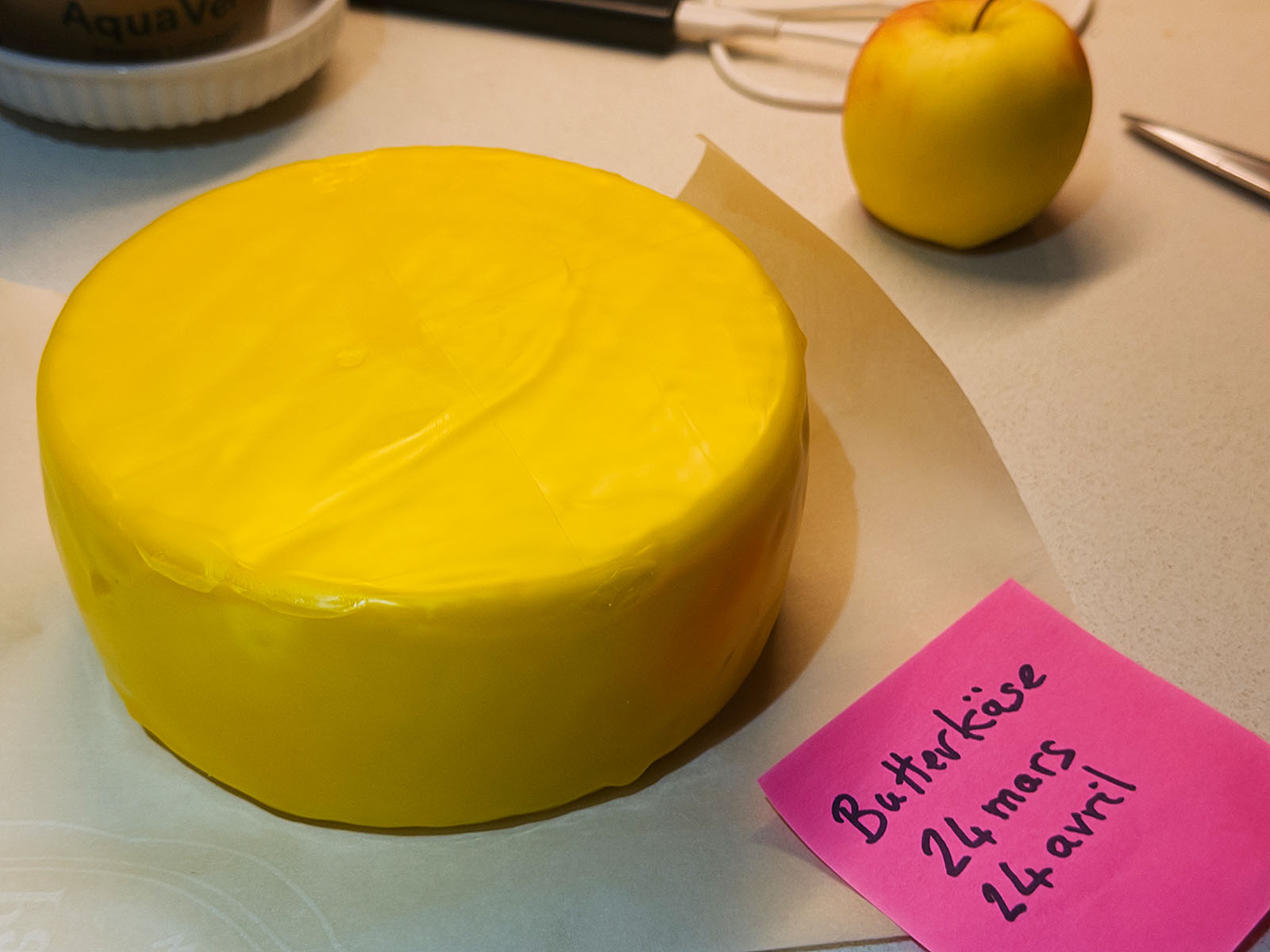 Fromage butterkäse ciré