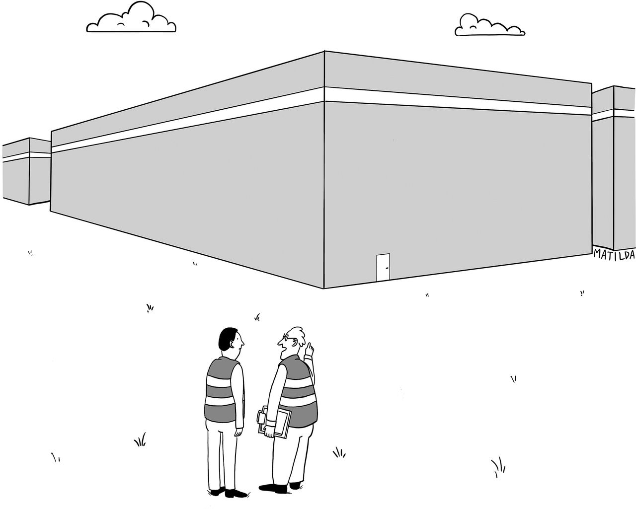 Cartoon by Matilda Borgström