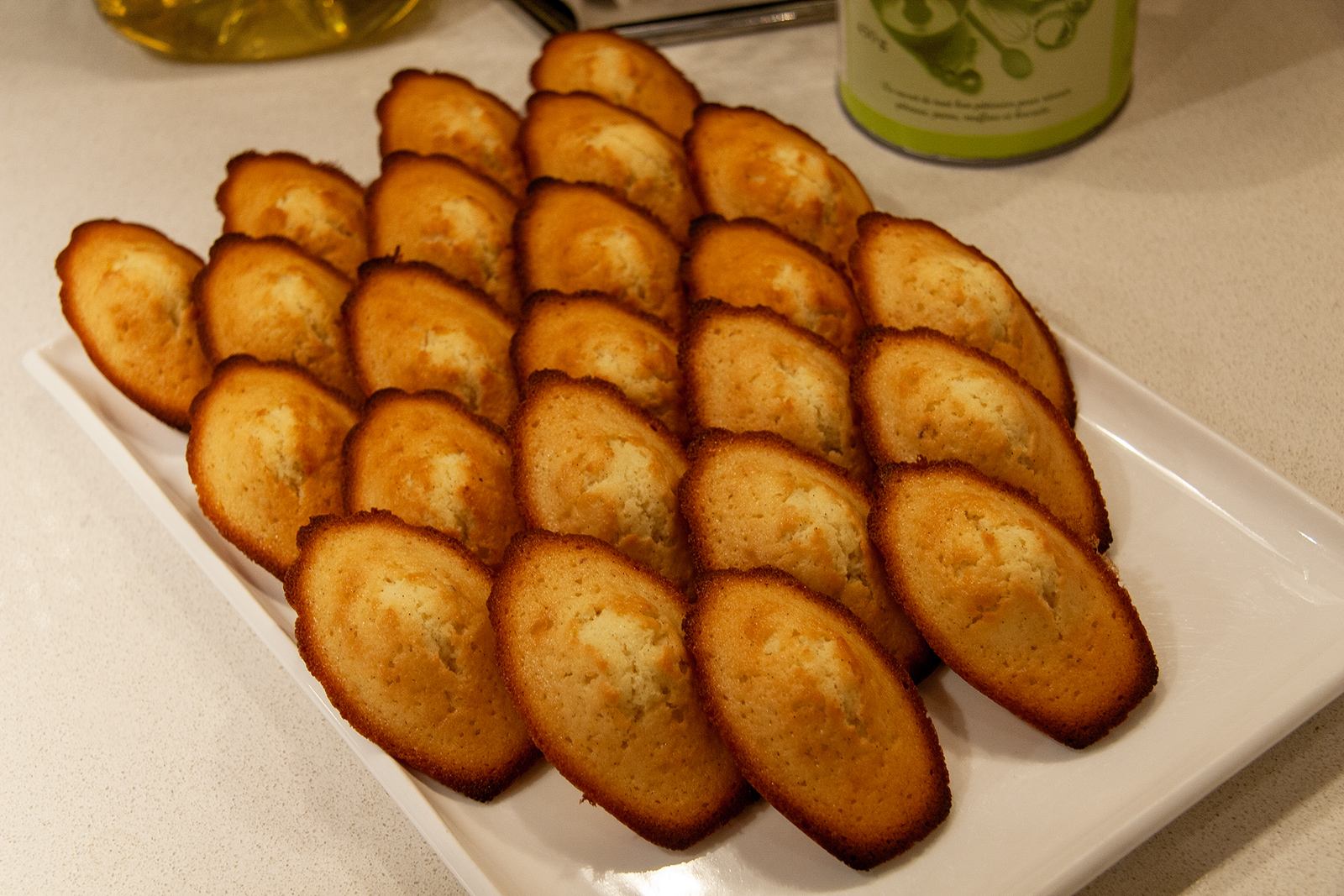 Madeleines au citron