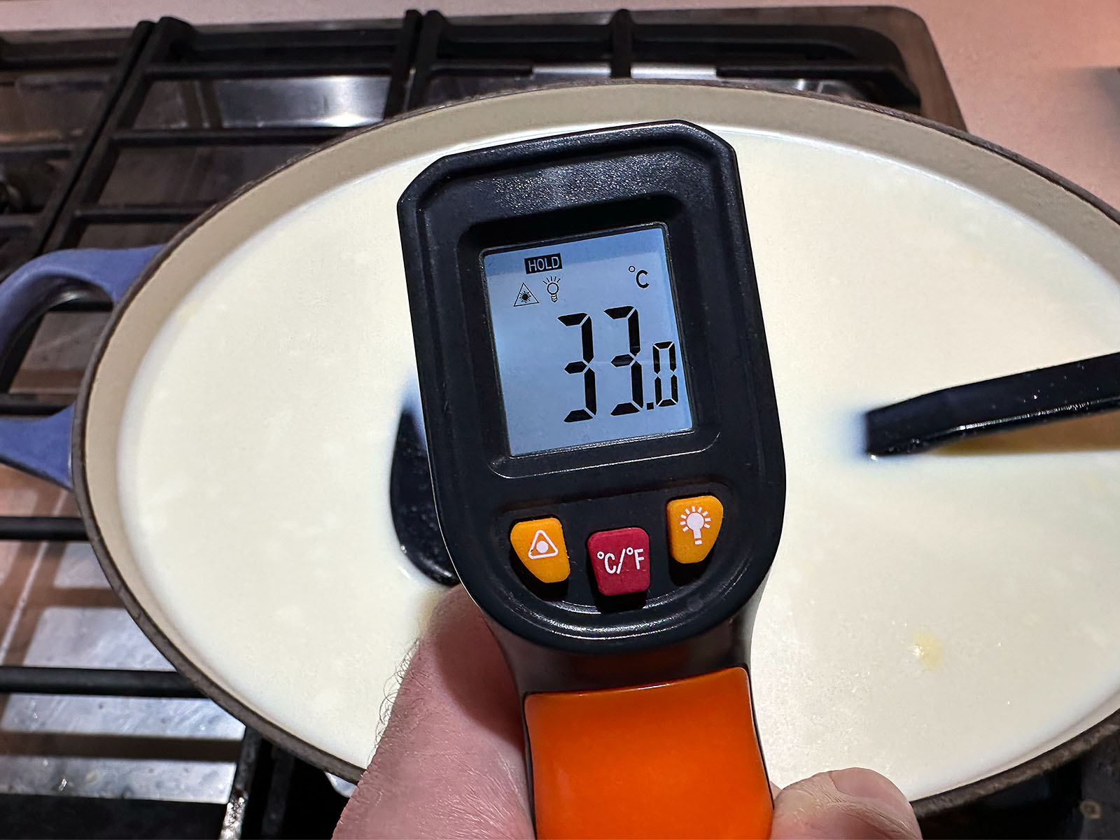 Température de 33°.