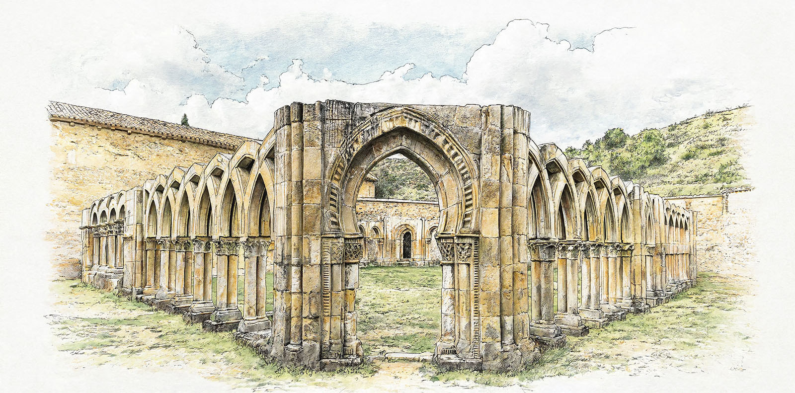 Cloître de San Juan de Duero